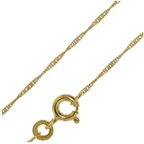 trendor 72450 Feine Singapur-Kette 333 Gold (8 Karat) 1,0 mm breit, 42 cm