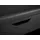 Wohnling Schuhbank 104 x 51 x 32 cm gepolstert schwarz / schwarz