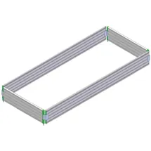 FACAL faltbares Bordbrett für Fahrgerüst Capo-3, 261x120cm
