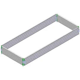 FACAL faltbares Bordbrett für Fahrgerüst Capo-3, 261x120cm