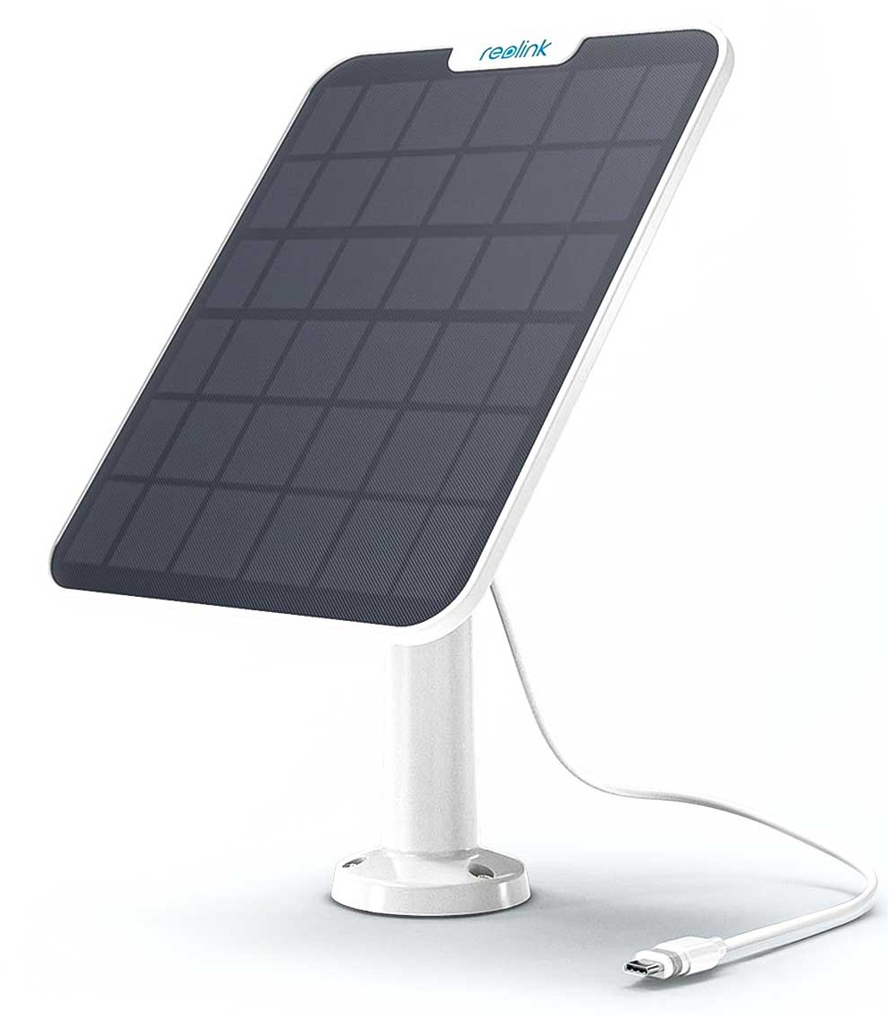Reolink Solarpanel 2 Weiß Für akkubetriebene Reolink Überwachungskameras