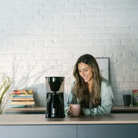 Melitta Easy Therm II schwarz + 2 Thermokannen