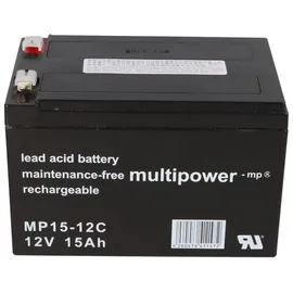 Multipower Akku kompatibel E-Mobile Rascal EM100 / EM115 12V 15Ah
