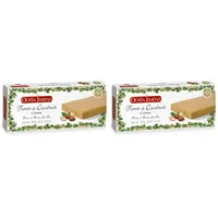 Doña Jimena – Erdnuss-Turrón aus Erdnüssen und Honig, cremige Textur, höchste Qualität, Neuheit 2020 typische Weihnachtssüßigkeit, traditionelles, glutenfreies Turrón, Mandel, 150 Gramm
