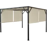 MCW Pergola Beja 4 x 4 m Beige