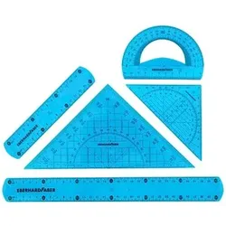 EBERHARD FABER Geometrie-/Zeichenset blau