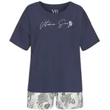 vivance dreams by lascana Shorty Damen blau 32/34