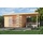 Weka Gartenhaus 321 B 4,28 x 1,94 m natur inkl. Anbau