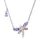 Swarovski Kette Ariana Grande Capsule 5737383 lila/silber/transparent / Silber