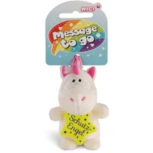 NICI Einhorn Theodor 8 cm Weiß/Pink