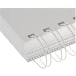 Renz Metallwaren Renz - 38 mm - 23 Ringe - A4 (210 x 297 mm) - weiß