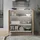INOSIGN Highboard »Vega,Highboard,Kommode,120 cm«, mit 2 Türen,Fronten mit Rillen-Optik weiß