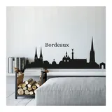 wall-art Wandtattoo »Stadt Skyline Bordeaux 120cm«, (1 St.), selbstklebend, entfernbar, schwarz