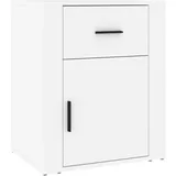 vidaXL Nachtschrank NA 50 x 36 x 60 cm Weiß