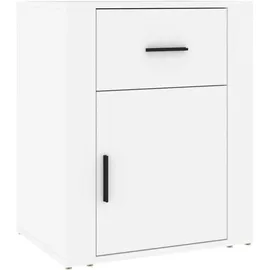vidaXL Nachtschrank NA 50 x 36 x 60 cm Weiß