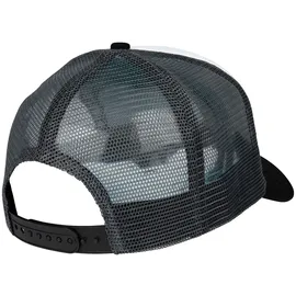 Santa Cruz Flaming Dice Dot Meshback Kappe weiß One Size