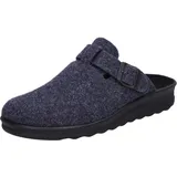 Josef Seibel Herren Pantoffeln Metz 240, Männer Hausschuhe,Weite H (Weit),Slip-ons,Backless Slipper,Gartenschuhe,dunkelblau,46 EU - 46 EU Weit