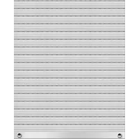 Schellenberg Rollladenpanzer Set PVC Mini 70 x 90 cm grau