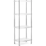 Royal Catering Edelstahlregal 60x40x180 cm - - 200 kg