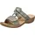 Rieker FSK Damen Sandalen für Damen, grün, Größe 37 EU