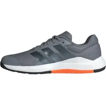 adidas Dropset Base Training Shoes, Grey/Grey Five/Lucid Orange, 48 EU