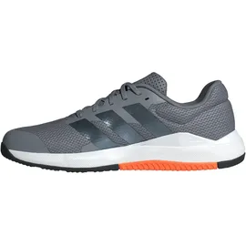 adidas Dropset Base Training Shoes, Grey/Grey Five/Lucid Orange, 48 EU