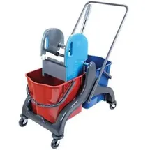 RMV Cleaning Products Reinigungswagen Doppelfahrwagen 2 x 25 L