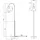 Osram Decor Waist 45x140x24 cm Schwarz