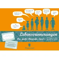 Singliesel GmbH Lebenserinnerungen: Das Erinnerungsspiel. Ein heiter-besinnlich-vergnügliche Kartenspiel mit