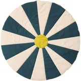 Kid’s Concept Kids Concept, Spielteppich + Spielmatte, - Play Mat Circus - Teal - 112x112x2 cm