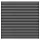 BM Massivholz Aluminium Zaunelement 120 x 120 cm grau 2 St.