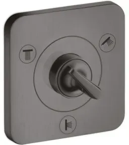 hansgrohe Fertigset Axor Citterio E UP-Ab- + Um-V 120x120mm, brush. bla vc