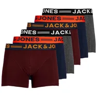 Jack & Jones Trunk (6-St) mit umlaufendem Markenschriftzug am Bund bunt S