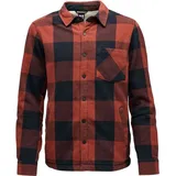 Black Diamond Project Lined Flannel Langarmhemd - Iron Red / Black - XL