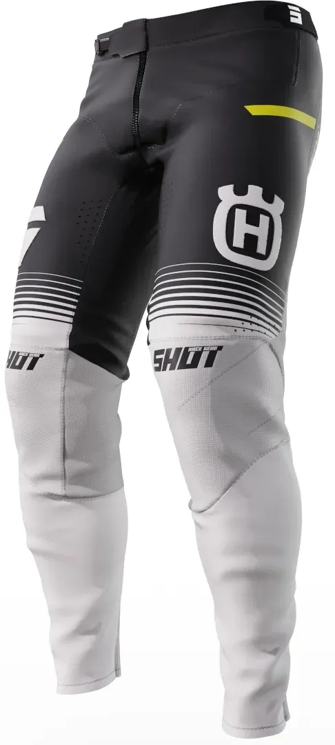 Shot Aerolite Husqvarna Limited Edition Motocross Hose, schwarz-weiss, Größe 32 für Männer
