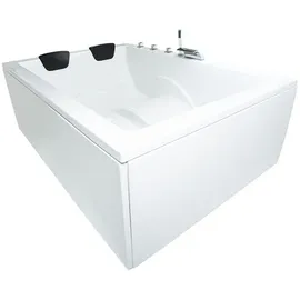 Basera® Basera Badewanne XXL Wave 130 x 180 cm (130,00 x 180,00 x 62,00 cm)