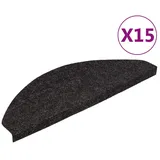 vidaXL Stufenmatte 65 x 22,5 cm Anthrazit