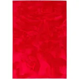 Pergamon Luxus Super Soft Fellteppich Pearl Rot, 200x290cm