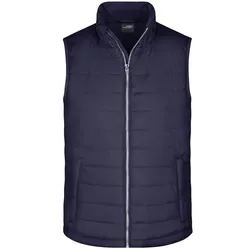 Wattierte Steppweste "JN1136 " - M - navy