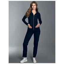TRIGEMA Jogginganzug »TRIGEMA Freizeitanzug mit Kristallsteinen«, (2 tlg.) Trigema navy