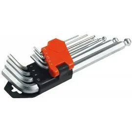 ChiliTec Innensechskant-Schlüssel 9-teiliges Set mit Kugelkopf und Halter
