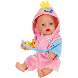 BABY BORN Puppenbademantel Mehrfarbig (43 cm)
