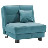 ell+ell Schlafsessel Tilda Microvelour Petrol PG30