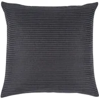 PAD Dekokissen PAD "LAMONTE", grau (anthrazit), B:60cm L:60cm, Obermaterial: