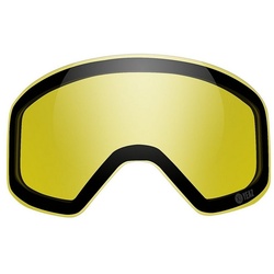 YEAZ Skibrille APEX magnetisches wechselglas cloudy, (1-St), Magnetisches Wechselglas für APEX Skibrille gelb