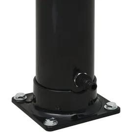 vidaXL Solardusche 20 l 220 cm schwarz