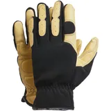 Profiforest Handschuhe Antivibration, schwarz-gelb, 11