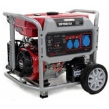 GeoTech Pro GGP 9500 ESA - Benzin-Stromerzeuger mit Rädern und AVR-Regelung und Elektrostarter 7.9 kW - Dauerleistung 7.5 kW einphasig