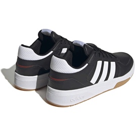 adidas Herren COURTBEAT Sneaker, core Black/FTWR White/Better Scarlet, 40 2/3