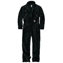CARHARTT Washed Duck Insulated, Coverall, Schwarz - XXL